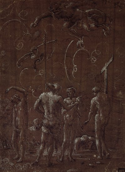 Christ in Limbo, 16th century by Albrecht Altdorfer